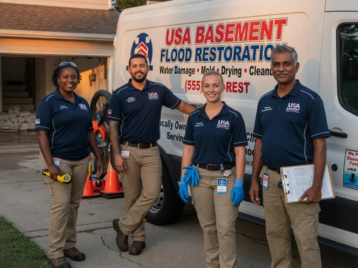 Basement Flood Cleanup company in Hydetown, PA
