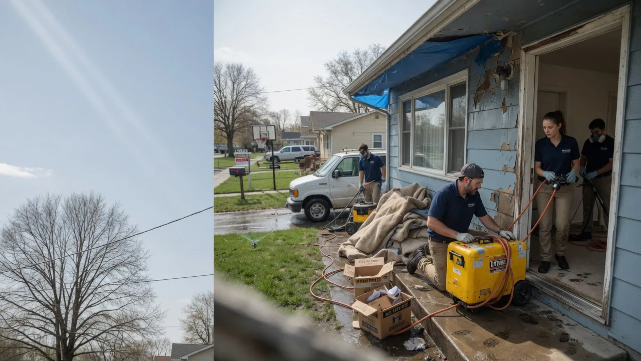 Basement Flood Cleanup in Hydetown, PA near me